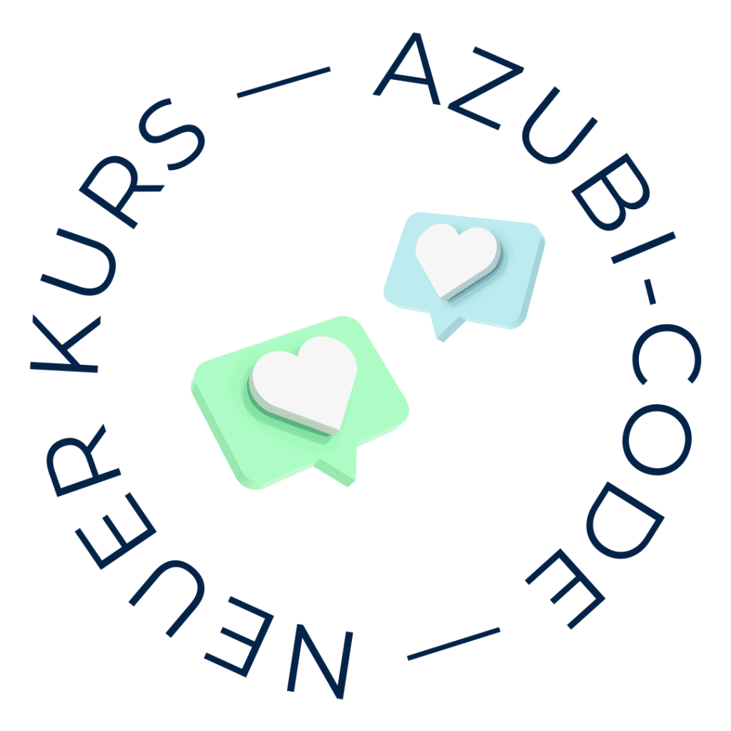 Badge Neuer Kurs Azubi-Code von AzubiStolz